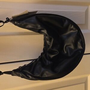 NWT Uniqlo C Faux Leather Round Shoulder Bag